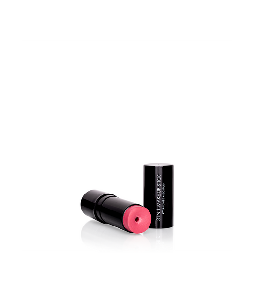 Biologische 3 in 1 Make-up Stick "Blozend roze "