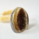 Druzy Agaat uit Uruguay – 141 gram #162 | Natuurlijke Geode Edelsteen