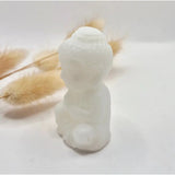 Edelsteen Witte Jade Buddha 5cm white jade statue by Moonlight Gemstones