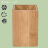 Bamboo toothbrush holder by green-goose in natural bamboo finish