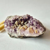 Amethyst cluster on matrix by Moonlight Gemstones, natural purple quartz 1044 g