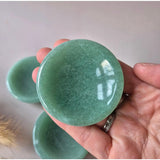 Groene Aventurijn Edelsteen Schaaltje, 5 cm, Moonlight Gemstones, set van 3