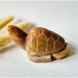 Edelsteen Carving Oceaan Jaspis Schildpad (181 gram) Ocean Jasper