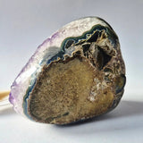 Amethist en Calciet Geode Freeform 2600g Moonlight Gemstones