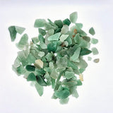 Kristal Groene Kwarts ruwe chips, 0,5–1,5 cm, groene edelsteen Moonlight Gemstones