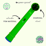 green-goose Oral B Houtskool Opzetborstels | 2x4 Stuks | Kids by green-goose