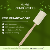Green-Goose Natuurlijke Loofah Rugspons met Handvat voor Zachte Scrub