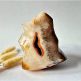 XL Carnelian Flame polished gemstone by Moonlight Gemstones, unique 1300g specimen