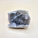 Moonlight Gemstones Amethist geode, gepolijst, 112 gram, kristallen binnenkant