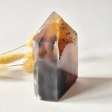 Druzy Agaat Toren uit Uruguay #104, 245 g - natuurlijke geode edelsteen Moonlight Gemstones