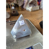 Druzy Grijze Agaat Diamant Staande Edelsteen Kristal - #35 187g