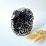 XL Edelsteen ruwe Amethist Kathedraal Cluster, Moonlight Gemstones, paarse geode, 1469 g