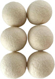 Elicious Ecologische Wasdrogerballen Van Wol Set Van Zes