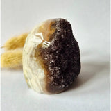 Druzy Agaat geode uit Uruguay, 260 g, Moonlight Gemstones