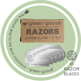 green-goose Scheermesjes | 10x10 Stuks