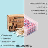 Bamboe wattenstaafjes (200 stuks)