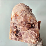 XXL edelsteen druzy roze amethist geode freeform, 3180 g, Moonlight Gemstones