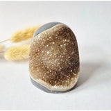 Druzy Agaat uit Uruguay – 235 gram #150 | Natuurlijke Geode Edelsteen