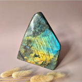 XXL Labradorite freeform gemstone, 1800g, intense blue flash, Moonlight Gemstones