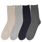 green-goose Alpaca business socks, 2 pairs in beige, gray, navy and charcoal