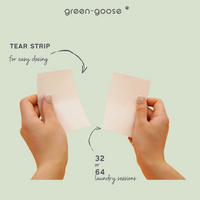 green-goose Wasstrips - 64 Strips - Ongeparfumeerd