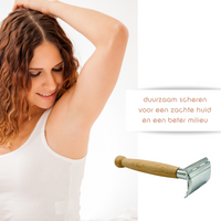 green-goose Scheerset met Scheerolie - Bamboe