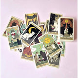 Cats Rule The Earth Tarot deck by Moonlight Gemstones 78-card cat-themed tarot set