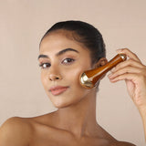 Ayurvedische Kansa Wand Double Dome | Gezichtsmassagetool voor huidverjonging en zorg onder de ogen