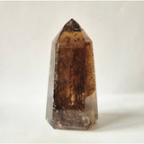 Rookkwarts Toren smoky quartz crystal tower, 330 g with deep inclusions, Moonlight Gemstones