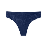 Gaubert Brazilian slip navy lace Biokatoen fabric by green-goose