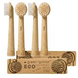 green-goose biobased castorolie opzetborstels XL, ongekleurde, 4 stuks