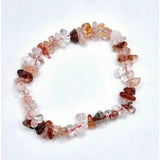 Kristal edelsteen armband vuurkwarts, 19 cm, Moonlight Gemstones
