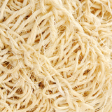 green-goose sisal bath sponge, round, natural beige fibers