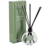 Geurdiffuser Scent Junkie Green Lush Met Stokjes 150ml Frisse Geur