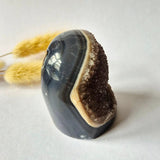 Druzy Agaat uit Uruguay – 235 gram #150 | Natuurlijke Geode Edelsteen