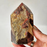 Rookkwarts Toren van smoky quartz met diepe insluitingen, 326 g