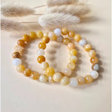 Edelsteen armband met 8 mm oranje aventurijn kralen, Moonlight Gemstones