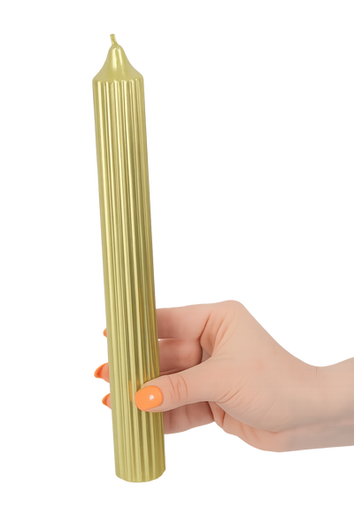 HomeBound by KY | Dinerkaars ribbel goud soya