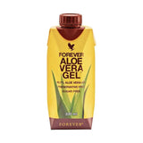 Forever Aloe Vera Gel Mini bottle by Forever Living, yellow carton, 330 ml