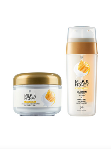 LR Milk & honey body crème & gezichtsmasker