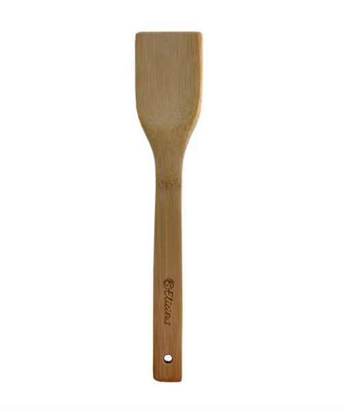 Natuurlijke bamboe bakspatel - recht model