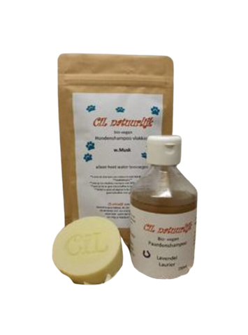 Veganistische dierenshampoo bar