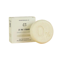 0% Shampoo bar 2 in 1 Dermatologisch getest