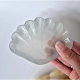 Edelsteen fluoriet schelpvormige schaal door Moonlight Gemstones