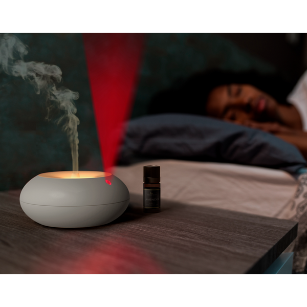 Dreamalia: Ultrasone diffuser met begeleide ademhaling