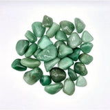 Kristalgroen kwarts getrommelde edelsteenset, Moonlight Gemstones, 2–4 cm, groen