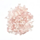 Moonlight Gemstones Edelsteen Rozenkwarts chips trommelstenen 0,5–1,5 cm, 100 g