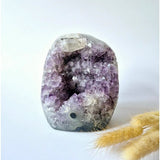 XL Edelsteen Ruwe Amethist Kathedraal Cluster geode, paarse kristallen, 1450 g