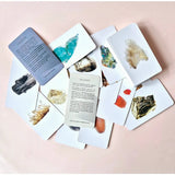 Crystals: The Stone Deck – 78-kaarten, Moonlight Gemstones, witte kaartenruggen met kristalbeelden