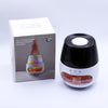 Zoutsteen Aromadiffuser met Vlam Effect en Kleurwisseling USB Wit